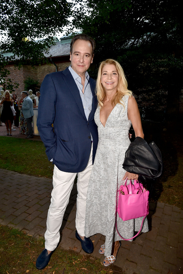 George Farius and Candace Bushnell  Photo