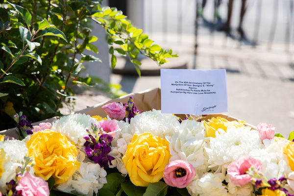 Photos: HERE LIES LOVE Cast Gathers to Mark Ninoy Aquino Day Image