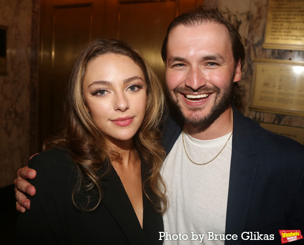 Danielle Rose Russell and Andrew Minkin Photo