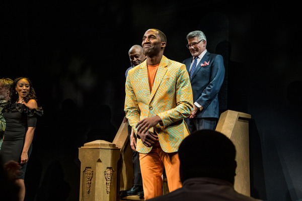 Photos: Inside Opening Night of PAY THE WRITER At Pershing Square Signature Center Image