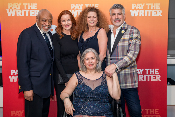 Photos: Inside Opening Night of PAY THE WRITER At Pershing Square Signature Center Image