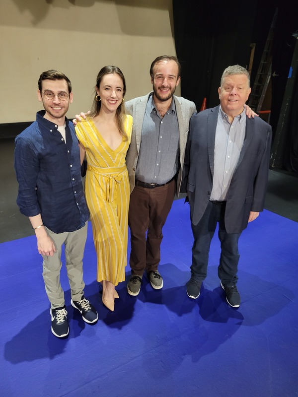 Photos: The Cast of HOW TO STEAL AN ELECTION Meets the Press Image