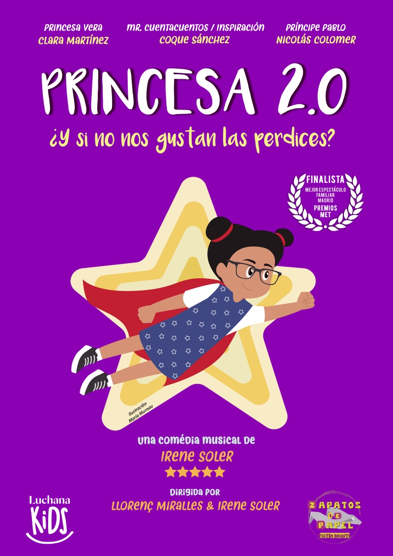 PRINCESA 2.0 llega a los Teatros Luchana 