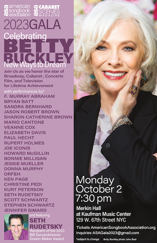 Jessie Mueller, Donna Murphy, Mario Cantone & More Join ASA Gala Honoring Betty Buckley 