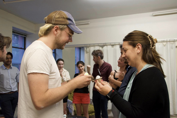 Photos: In Rehearsal For EGG FRAME At American Theatre of Actors  Image