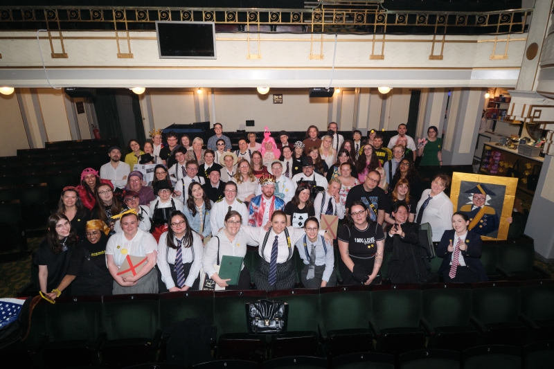 OPERATION MINCEMEAT Audience Surprise Cast Dressed as Show Characters Image
