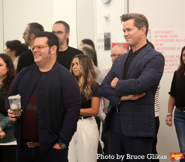 Photos: Josh Gad & Andrew Rannells Get Ready for GUTENBERG! THE MUSICAL! Image