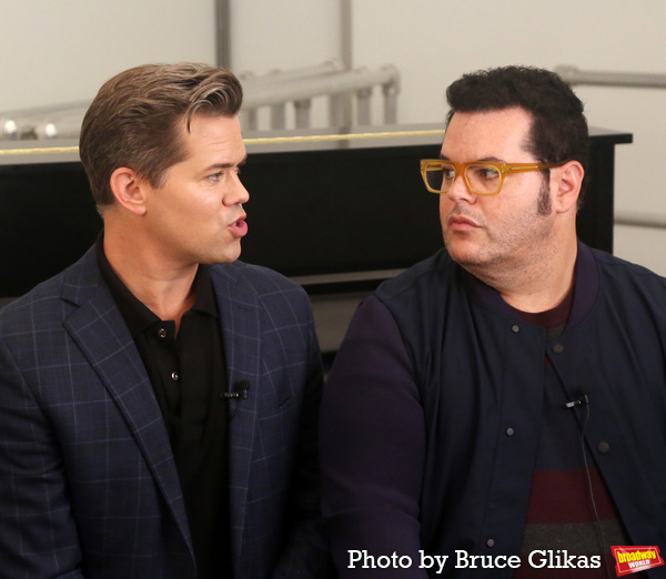 Photos: Josh Gad & Andrew Rannells Get Ready for GUTENBERG! THE MUSICAL! Image