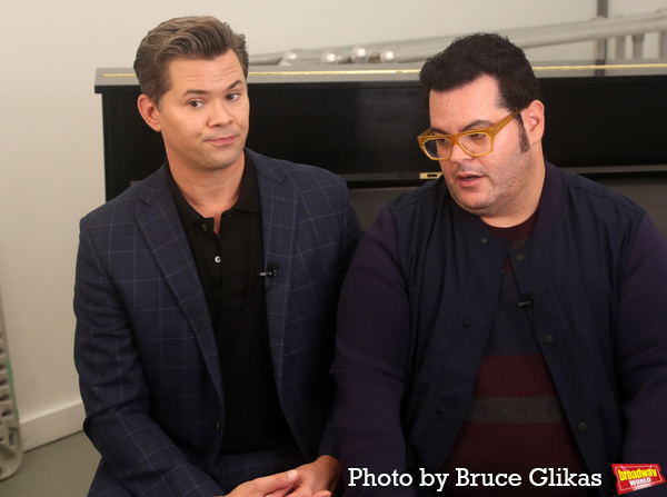 Photos: Josh Gad & Andrew Rannells Get Ready for GUTENBERG! THE MUSICAL! Image