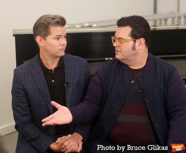 Photos: Josh Gad & Andrew Rannells Get Ready for GUTENBERG! THE MUSICAL! Image