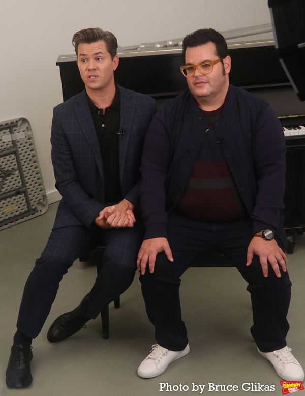 Photos: Josh Gad & Andrew Rannells Get Ready for GUTENBERG! THE MUSICAL! Image