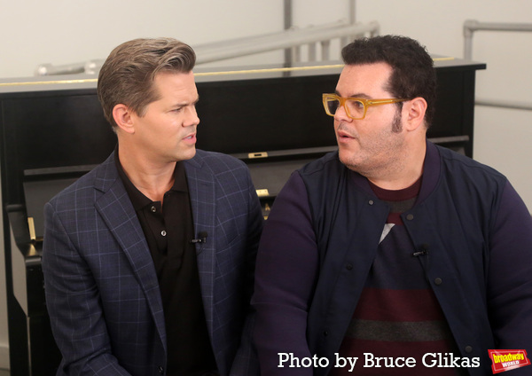 Photos: Josh Gad & Andrew Rannells Get Ready for GUTENBERG! THE MUSICAL! Image
