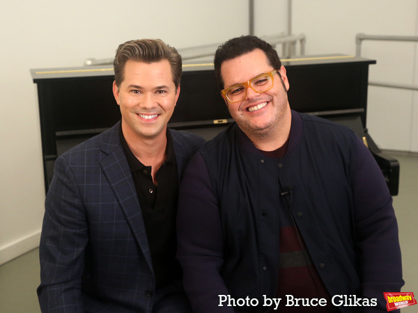Photos: Josh Gad & Andrew Rannells Get Ready for GUTENBERG! THE MUSICAL! Image