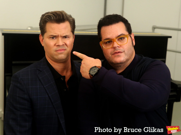 Photos: Josh Gad & Andrew Rannells Get Ready for GUTENBERG! THE MUSICAL! Image