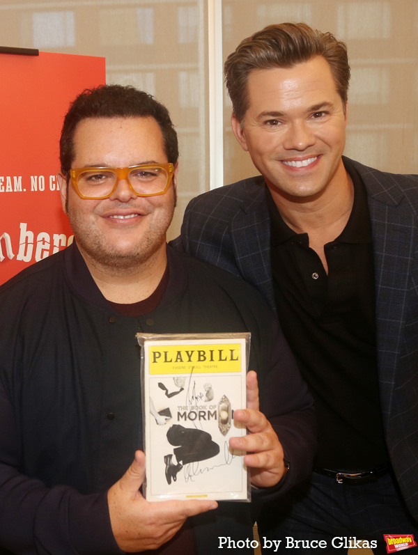 Photos: Josh Gad & Andrew Rannells Get Ready for GUTENBERG! THE MUSICAL! Image
