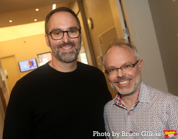 Photos: Josh Gad & Andrew Rannells Get Ready for GUTENBERG! THE MUSICAL! Image