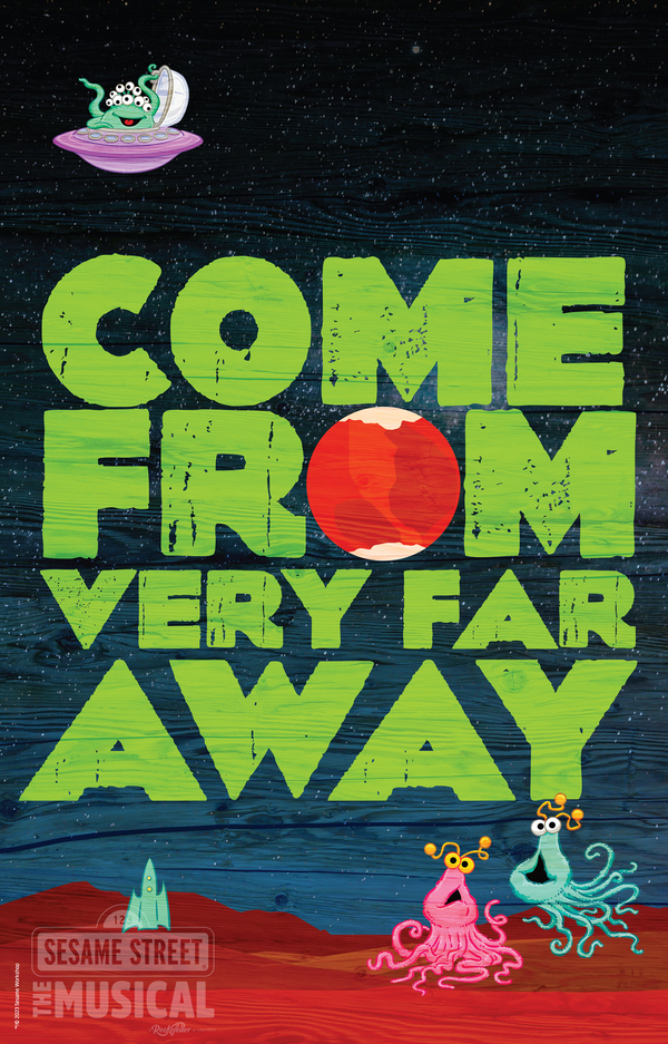 Photos: SESAME STREET Characters Spoof Broadway Show Posters Image