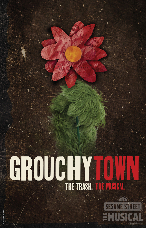 Photos: SESAME STREET Characters Spoof Broadway Show Posters Image