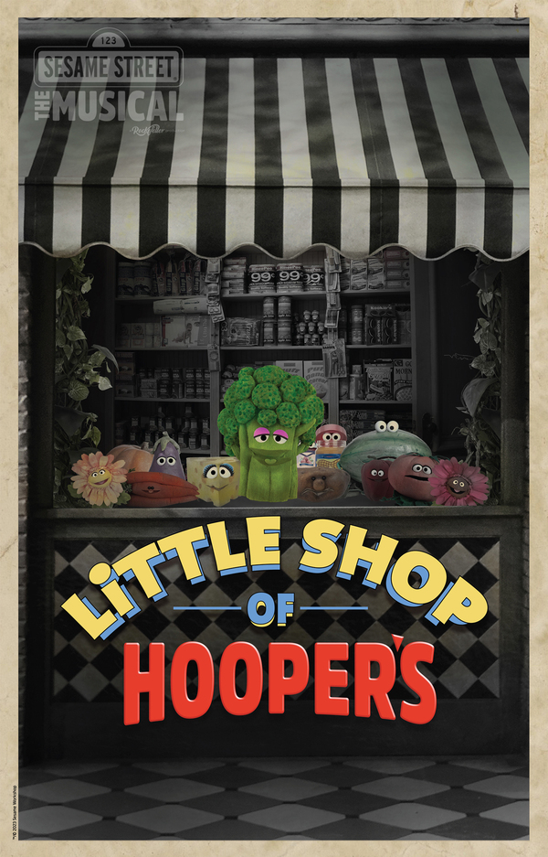 Photos: SESAME STREET Characters Spoof Broadway Show Posters Image