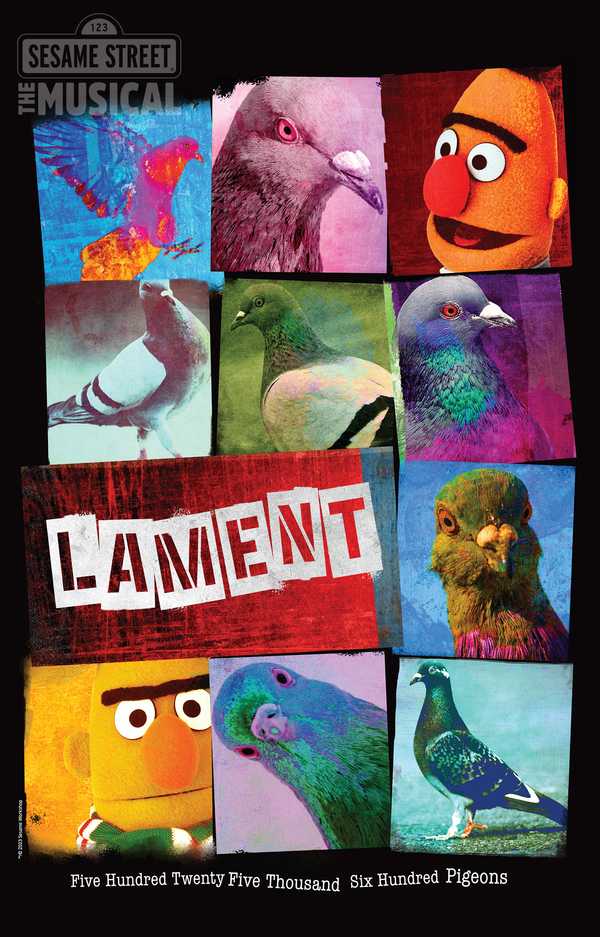 Photos: SESAME STREET Characters Spoof Broadway Show Posters Image