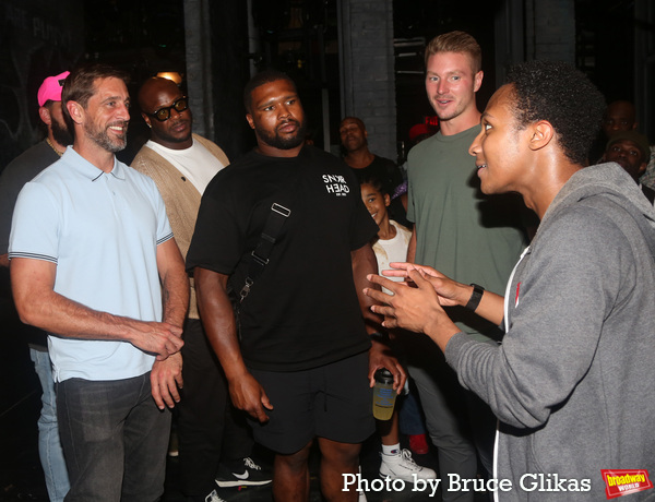 Photos: Aaron Rodgers & The New York Jets Visit MJ for HARD KNOCKS Finale Image