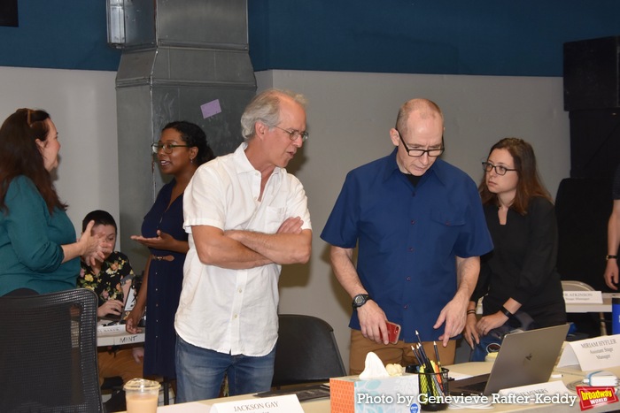 Photos: The Company of PARTNERSHIP Meets the Press Image