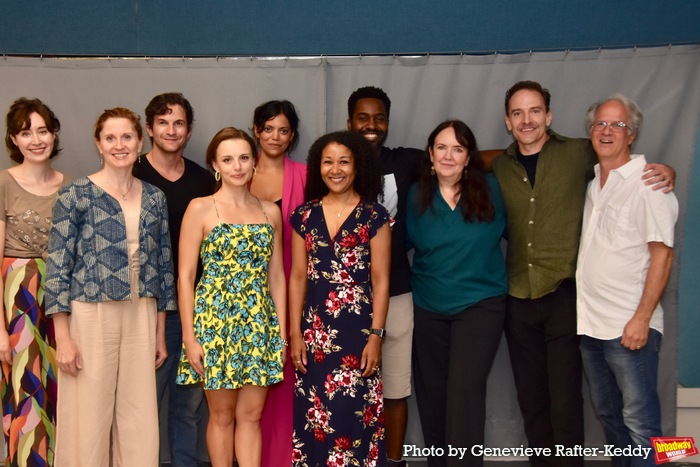 Photos: The Company of PARTNERSHIP Meets the Press Image