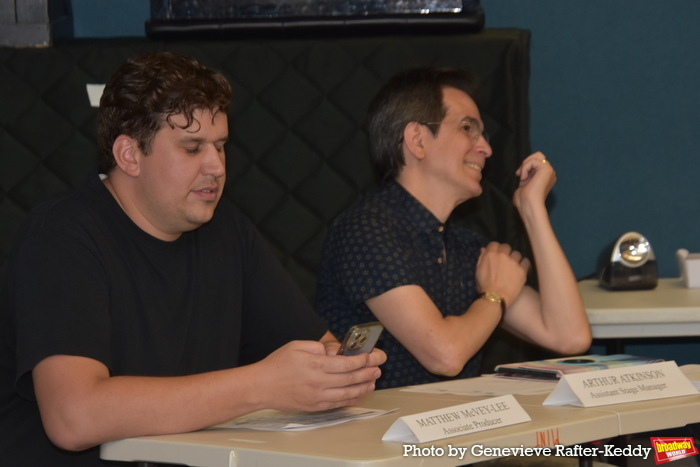 Photos: The Company of PARTNERSHIP Meets the Press Image