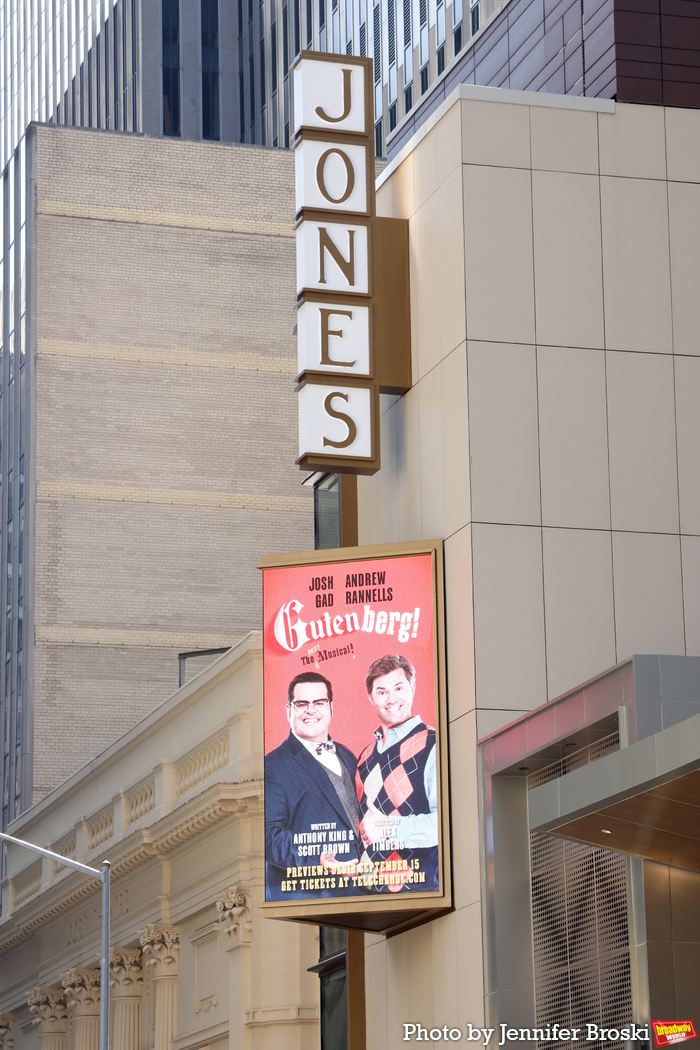 Up on the Marquee: GUTENBERG! THE MUSICAL! Image