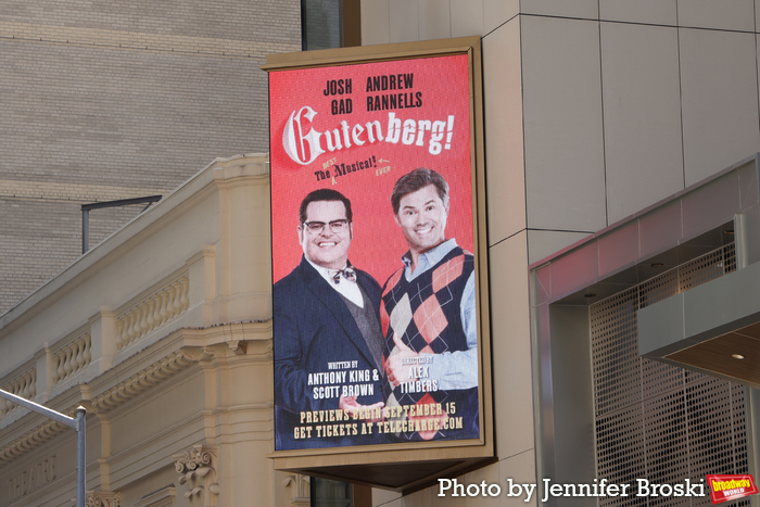 Up on the Marquee: GUTENBERG! THE MUSICAL! Image