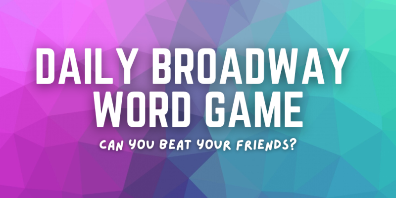 Broadway World Game