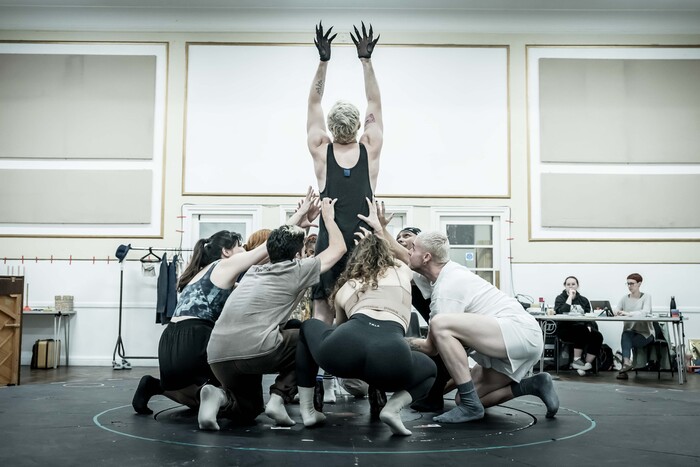 Photos: First Look at Jake Shears and Rebecca Lucy Taylor in Rehearsal For CABARET at the Kit Kat Club Image
