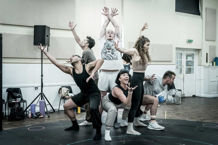 Photos: First Look at Jake Shears and Rebecca Lucy Taylor  in Rehearsal For CABARET at the Kit Kat Club Image