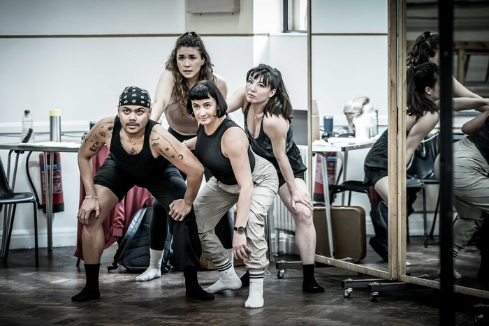 Photos: First Look at Jake Shears and Rebecca Lucy Taylor in Rehearsal For CABARET at the Kit Kat Club Image