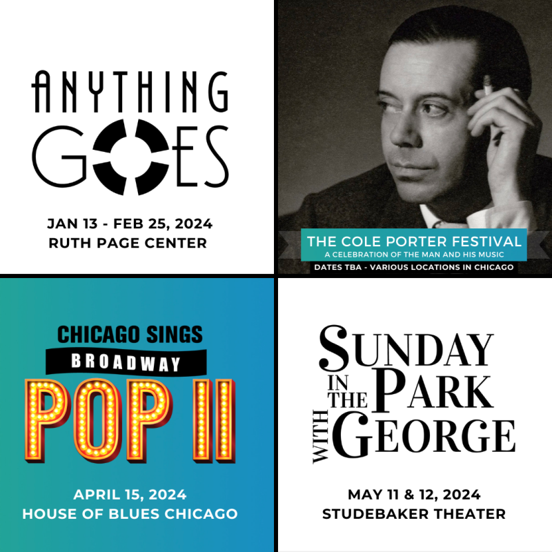 ANYTHING GOES, The Cole Porter Festival & More Set for Porchlight Music Theatre 29th Season 