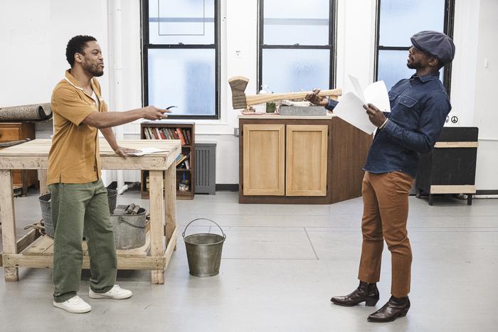 Photos: Go Inside Rehearsals for THE REFUGE PLAYS at Roundabout Theatre Company Image