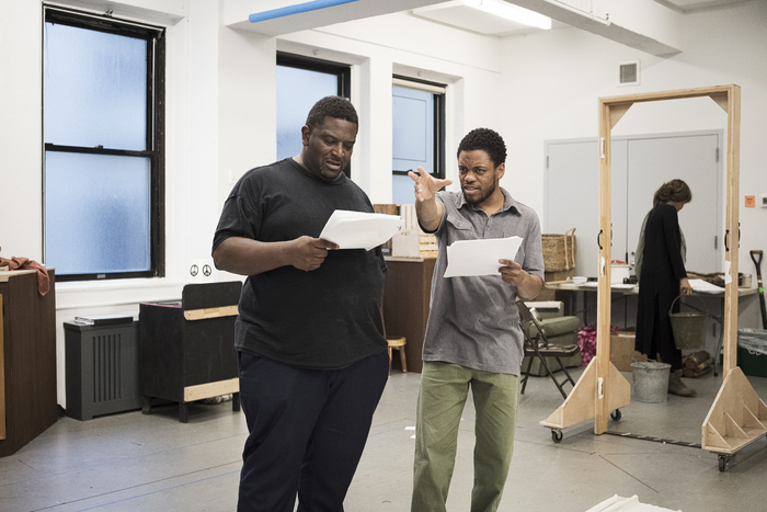 Photos: Go Inside Rehearsals for THE REFUGE PLAYS at Roundabout Theatre Company Image