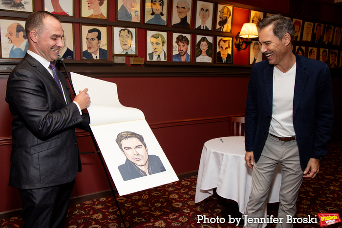 Photos: Eric McCormack Unveils Sardi's Caricature Image