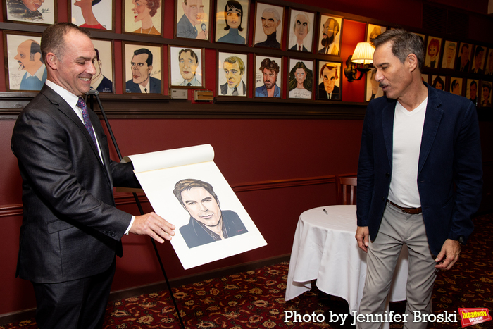 Photos: Eric McCormack Unveils Sardi's Caricature Image