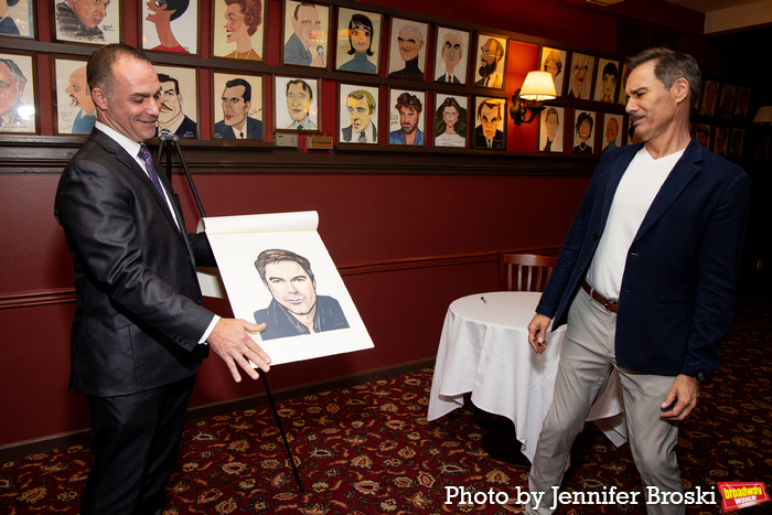 Photos: Eric McCormack Unveils Sardi's Caricature Image
