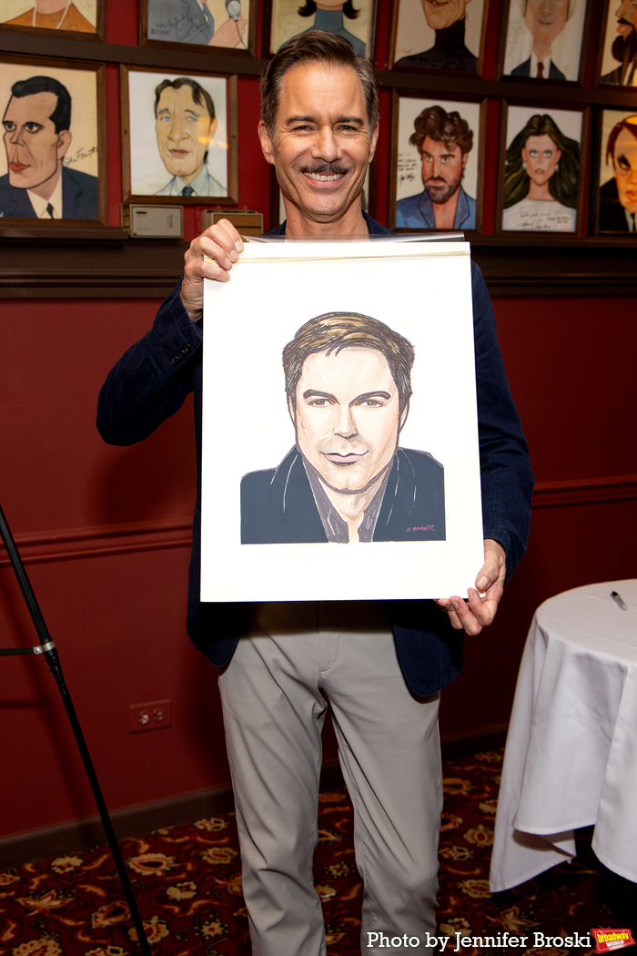 Photos: Eric McCormack Unveils Sardi's Caricature Image