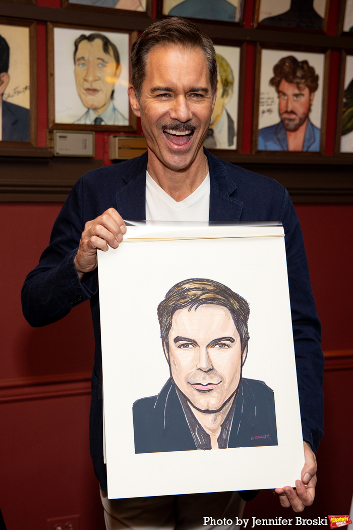 Photos: Eric McCormack Unveils Sardi's Caricature Image