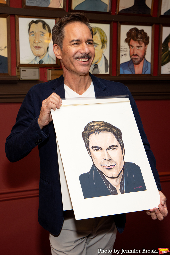 Photos: Eric McCormack Unveils Sardi's Caricature Image