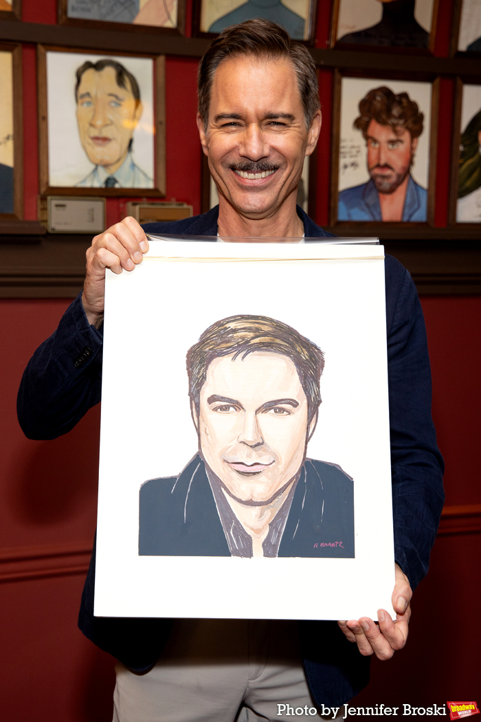 Photos: Eric McCormack Unveils Sardi's Caricature Image