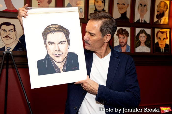 Photos: Eric McCormack Unveils Sardi's Caricature Image
