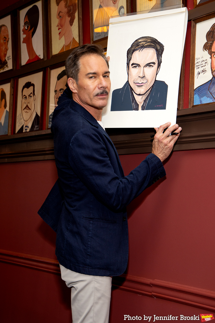 Photos: Eric McCormack Unveils Sardi's Caricature Image