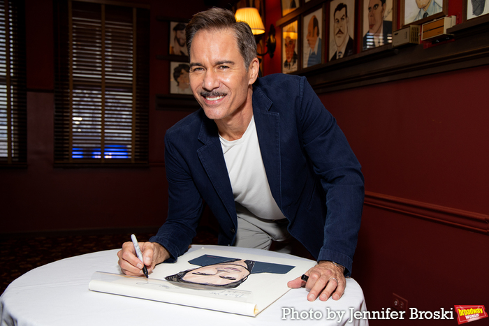 Photos: Eric McCormack Unveils Sardi's Caricature Image