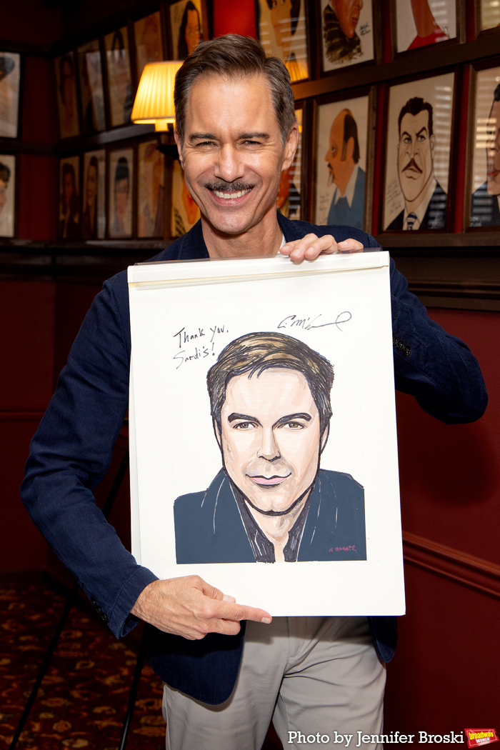 Photos: Eric McCormack Unveils Sardi's Caricature Image