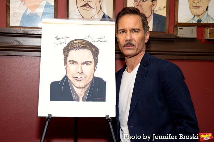 Photos: Eric McCormack Unveils Sardi's Caricature Image