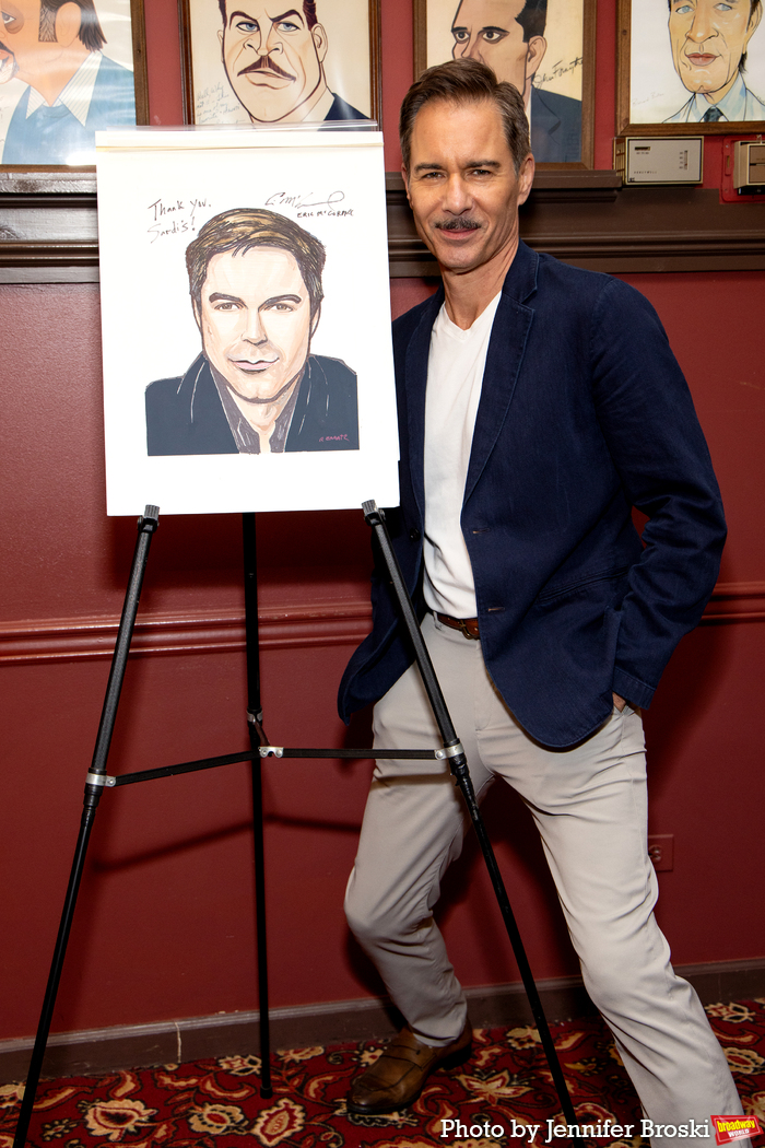 Photos: Eric McCormack Unveils Sardi's Caricature Image
